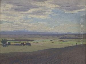 Victorian Landscape by Elioth Gruner