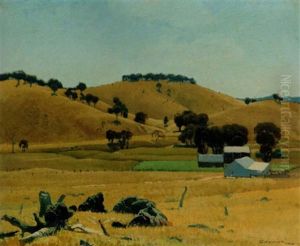 Sheep Country by Elioth Gruner