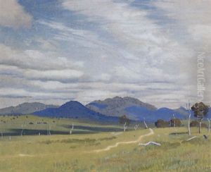 Hills Near Canberra by Elioth Gruner