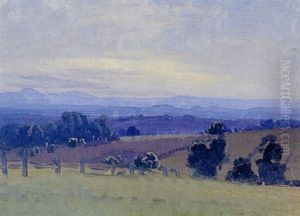 Windsor Landscape, Morning by Elioth Gruner