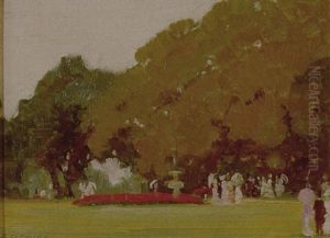 Botanic Gardens by Elioth Gruner