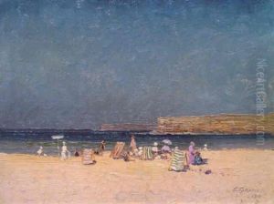 Bondi Beach by Elioth Gruner