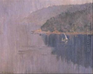 Evening On The Harbour by Elioth Gruner