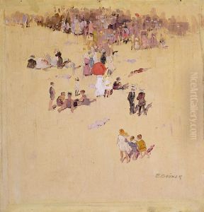 Bondi Beach by Elioth Gruner