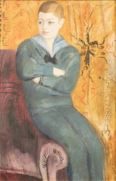 Boy In Sailor Costume - view 1
