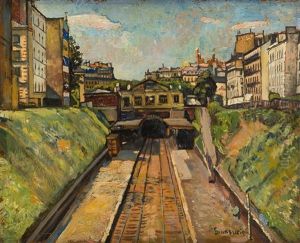 Saint Mande Railway Station by Nathan Grunsweigh