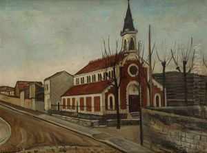 L'eglise Du Village by Nathan Grunsweigh