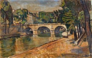Paris, La Seine Au Pont Marie