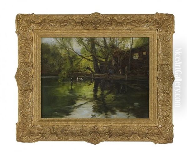 Fishing On The Lake - view 1