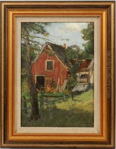 The Red Barn by Charles Paul Gruppe