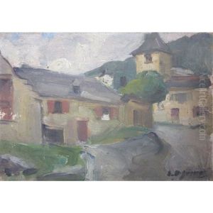 Winding Road Through A Village; Bruges (2 Works)