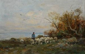 Pasture Along The Lake