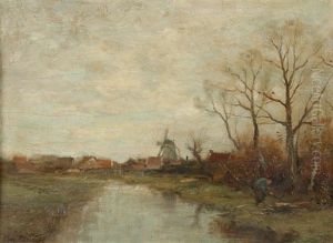 November Day Holland by Charles Paul Gruppe