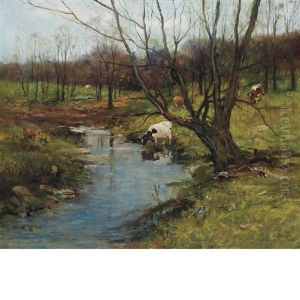 Pasture Brook by Charles Paul Gruppe