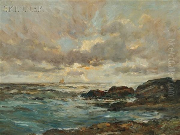 Sunset Mass. Coast - view 1