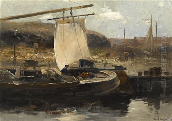 The Canal Boat, Holland - view 1