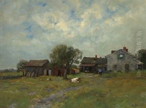 The Old Homestead, Lakeville, New York by Charles Paul Gruppe