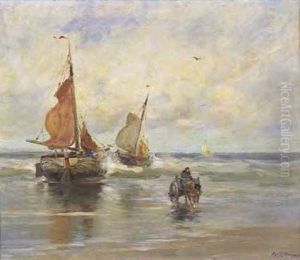 A Blustery Day On The Shore