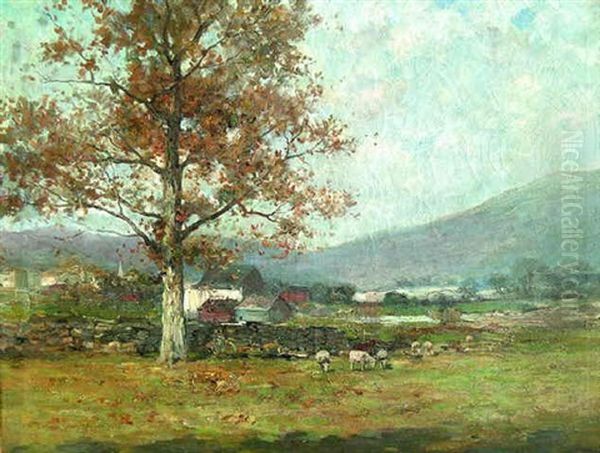 Autumn Farm Landscape - view 1