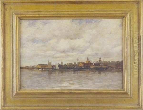 New England Harbour Scene - view 1