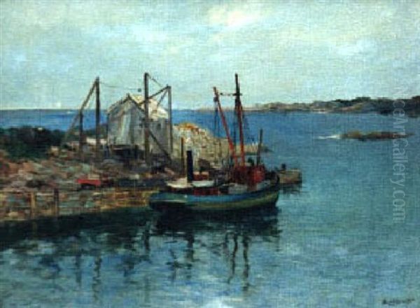 Rockport Quarry With Boat Landing - view 1