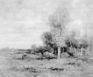 Open Country Landscape by Charles Paul Gruppe