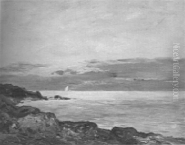 Sunset Over The Ocean - view 1