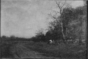 Open Landscape With Cows