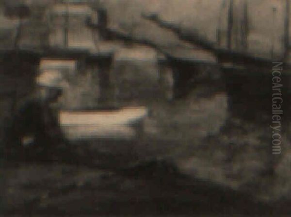 Fisherman At The Dock - view 1