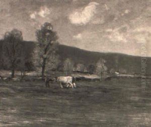 Plowing The Autumn Fields by Charles Paul Gruppe