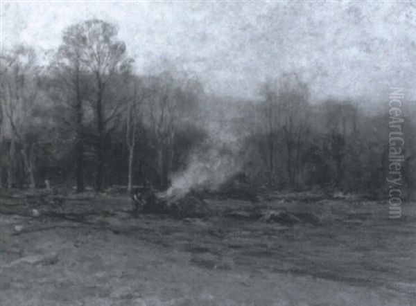 Burning Leaves - view 1