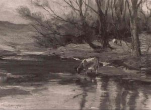 Along The Creek by Charles Paul Gruppe