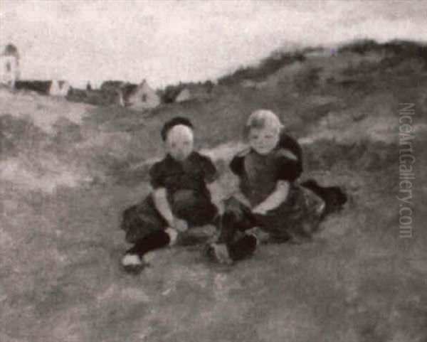 Youngsters On The Beach - view 1