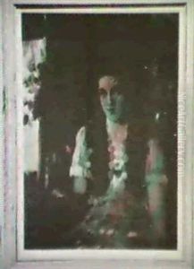 Gypsy Girl Seated By A Window