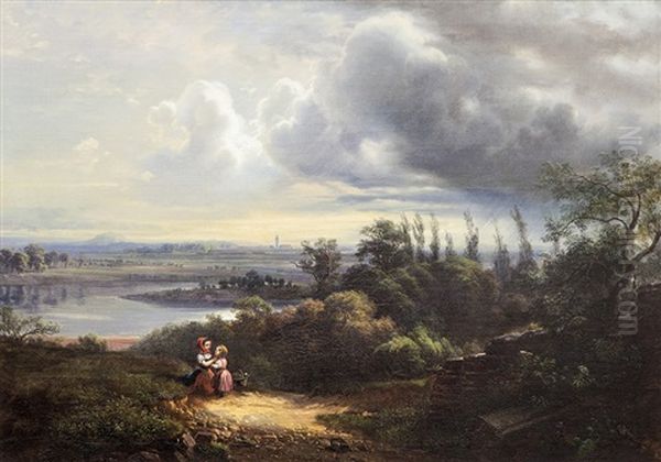 Landschaft - Motiv Bei Leitmertz - view 1