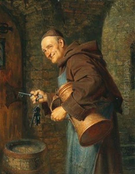 A Cellarer With A Bunch Of Keys - view 1