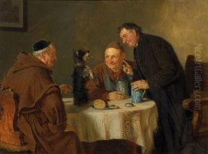 Der Gescheite Schnauzel by Eduard von Gruetzner