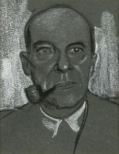 Sketch, Munitions Worker by Edward Baird