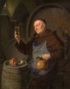 Vespers by Eduard von Gruetzner