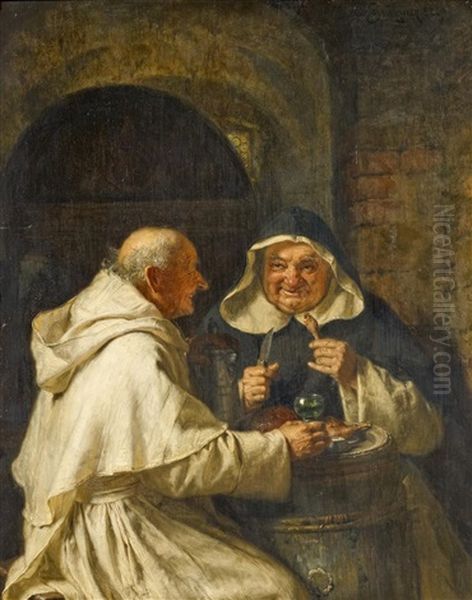 Monch Mit Kellermeister - view 1