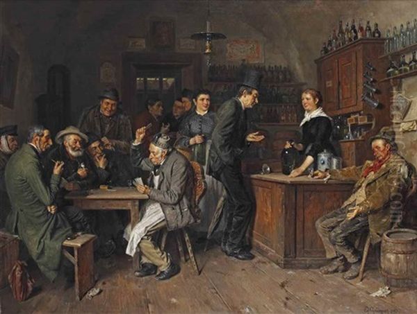 In Der Branntweinschenke: The Brandy Tavern - view 1