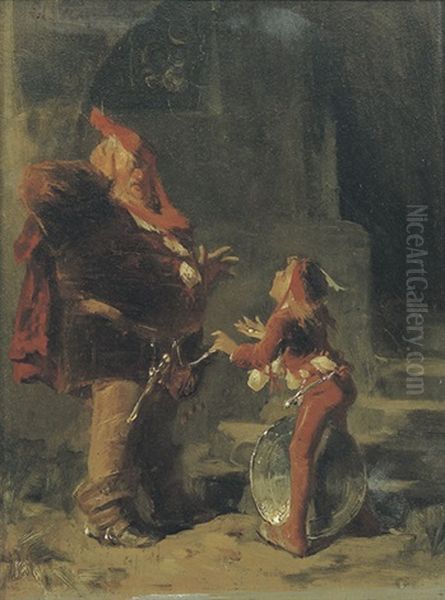 Falstaff Und Sein Page - view 1