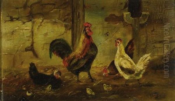 Untitled (rooster And Hen) - view 1