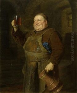 Monch Mit Bierkrug