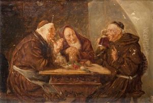 Meeting by Eduard von Gruetzner
