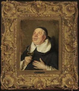 Der Weingenieser by Eduard von Gruetzner