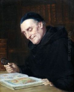 Lesender Monch