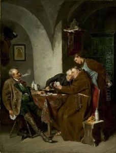 Unmistakable Defeat by Eduard von Gruetzner