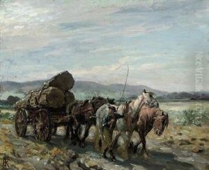 The Timber Wagon by Nathaniel Hughes John Baird