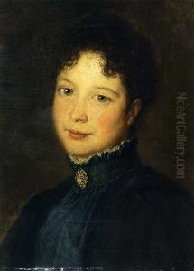 Barbara: Brustbild Der Tochter Des Kunstlers